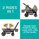 Evenflo Pivot Xplore All-Terrain Stroller Wagon (Adventurer Gray)