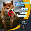 Dog Bark Deterrent Devices, Automatic Anti Barking Device with 4 Ultrasonic Transmitters Long Range 50FT, 3 Mode Rechargble Barking Control Devices, Effective Stop Bark Box Outdoor & Indoor