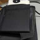 Elevated Heat Outside Cat House,Waterproof Heater Feral Cat Shelter for Indoor Outdoor Kitty,Warm and Insulated Outside Heated Kitten Bed with Thermostatic Heating Pad for Cold Winter (13.3"W*16.9"D*18.5"H with foot, Black)