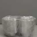 50 Pack Individual Cupcake Containers Plastic Cupcake Boxes Cupcake Holders Stackable Deep Dome Cupcake Carrier