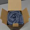 Kevin Textile Waterproof Decorative Pillow Covers Dusty Blue 18x18 Inch Pack of 2 Soft Boucle Textured Throw Pillowcases Elegant Accent Pillows for Couch Sofa Chair Bed Home Decor Indoor Outdoor