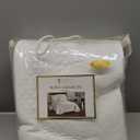 King Charles Modern Farmhouse Floral Matelasse Bedspread, 100% Cotton Breathable Bedding, King/Calking, White