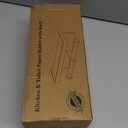 Double Toilet Paper Holder with Shelf, Commercial Toilet Paper Towel Holder Wall Mount, Tissue Roll Holder for Bathroom Kitchen RV, Double Tissue Roll Rack with Adhesive & Screw (Matte Black)