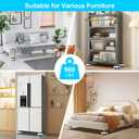 New Upgrade Furniture Sliders, Furniture Dolly with 360 Rotatable Wheels, Furniture Movers for Moving Heavy Duty Sofa, Bed, Load Capacity Up to 900lb