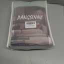 Beige Semi Sheer Linen Curtains - 102 Inches Long Thick Flax Pinch Pleated Curtain 2 Panels for Living Room Light Filtering Ceiling with Hook Rings Ivory