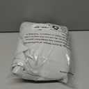 ChrisDowa Blackout Door Curtains for Doorway Privacy, Grommet Closet Curtain for bedroom closet door, Thermal Insulated Temporary Door Cover Room Divider Curtain (1 Panel, Greyish White, 52 x 80 Inch)