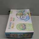 Baby Gym Play Mat, 8-in-1 Tummy Time Mat & Ball Pit with 6 Toys, Washable Baby Activity Play Mat for Visual, Hearing, Sensory, Motor Development, Baby Toys Gift for Toddler Infant 0-3-6-9-12 Months