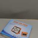 100W LED Solar Work Light, 466 LED 10000LM Magnetic Worklight with 5 Modes, 12000mAh Battary Rechargeable, IP66 Waterproof Portable Solar Outdoor Working Light for Emergency, Repair, Camping