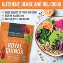 2 x Viva Naturals Organic Quinoa, 24 oz (1.5 lb)  Pre-Washed Whole Grain, Plant Protein, USDA Organic, Gluten-Free, Non-GMO, Vegan, Kosher Rice and Pasta Substitute
