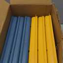 Yahenda 28 Sets Reusable Travel Utensils Set with Case Wheat Straw Cutlery Portable Spoon Knife Forks Plastic Tableware Lunch Box Accessories Bulk for Adults Travel Picnic Camping Utensils(Multicolor)