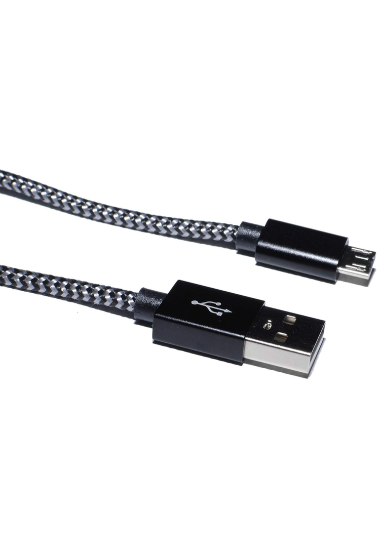 CA-118-Micro – USB and Micro USB Cable, High Speed, 1 m, Black