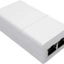 Poe Texas PoE Injector - Single Port Power Over Ethernet Passive PoE Adapter - 10/100/1000 Gigabit Data with Integrated 48V 15W Power Supply - Plug & Play Home Office, Tablets, VoIP Phone, WiFi AP