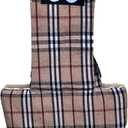 Chicken Diapers Duck Diaper Diaperalls for Hens, Roosters, Ducks, Ducklings - Reusable, Adjustable by Uni Infinity (British Plaid, Duck Small, 1, Count)