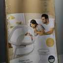 HALO Baby Flex BassiNest, Adjustable Travel Bassinet, Easy Folding, Lightweight with Mattress and Carrying Bag, Morning Mist