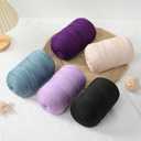 T Shirt Yarn, 260 Yards T-Shirt Crochet Yarn 28.2oz/800g Elastic Hand Knitting Tshirt Yarn for Crocheting Bags Baskets Cushion Home Decor DIY Crafts (Cream)