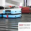 2Pack Sodsay Silicone Luggage Tags for Suitcases,4 Pack TSA Approved,Privacy Protection,Cute Travel Tags for Luggage,Travel Essentials,Luggage Identifiers