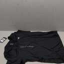 Under Armour Womens Tech Short Sleeve V Neck, (001) Black , Large