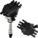 EFI Distributor for 1995-2007 Chevy GM V6 4.3L 262 Ignition Distributor 6 Cylinders Vortec with Black Cap