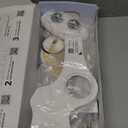 LUXE Bidet NEO 120 - Single Nozzle, Self-Cleaning, Non-Electric Bidet Attachment for Toilet Seat, Adjustable Water Pressure, Rear Wash (White)