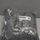 Honeydak Ribbed Rabbit Fur Stuffed Animal Storage Bean Bag Chair Cover (No Filler) Comfy Bean Bag Cover Without Filling or Home Bedroom Decor Organizing Plush Doll Textile Holder(Dark Gray,L)