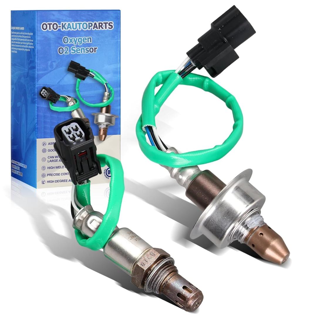 OTO-K Oxygen O2 Sensor 234-9091 234-4462 Downstream Upstream Compatible with 2008 2009 2010 2011 2012 Accord 2009-2014 Acura TSX 2.4L L4 Replaces # 36531-R40-A01 36532-R40-A01