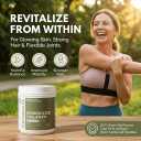 Hydrolyzed Collagen Peptides Powder - 100% Pure, Grass Fed & Unflavored for Women & Men – for Healthy Bones, Joints, Hair & Skin – Colageno Hidrolizado en Polvo Piel, Cabello y Articulaciones