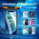 4 x Waterproof Phone Pouch, Waterproof Phone Case with Lanyard for iPhone, Samsung, IPX8 Cellphone Beach Dry Bag Kayak Cruise Ship Essentials 2Pack-7.5"
