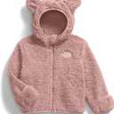 THE NORTH FACE Baby Campshire Full Zip Hoodie (24 Months, Pink Moss)