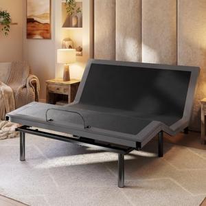 DUMOS Twin XL Adjustable Bed Frame, Head & Foot Incline, Zero Gravity | Full Size Ergonomic Electric Bed Base With Wireless Remote, 750 LBS Weight Capacity, Built-in USB Ports, Easy Assembly