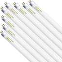 Konideke 8 Pack 21 Inch T5 Fluorescent Bulbs 13 Watt Daylight 6500K, F13T5D Under Cabinet Lights Bulb, 750 Lumen G5 Base