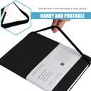 Lined Journal Notebook, 6Pack Hardcover Notebook for Men & Women  Journals for Writing, Work, School, Home & Daily Notes, 160 Pages  Medium A5, 5.7"x8", 100 gsm Thick Paper (Black)