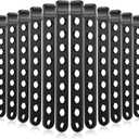 Boao 12 Pieces Bike Rack Strap Bike Wheel Stabilizer Straps Bicycle Rack Cradle Replacement Cycling Rubber Chain Compatible with Thule 534