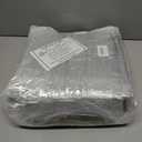 Pouf Ottoman Stuffed 20x20x12 Inches Floor Pouf Plush Fiber Ottoman Foot Rest Under Desk Foot Stool for Living Room Bedroom (Green)