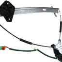 JC Whitney Window Regulator Compatible with 2002-2006 Honda CR-V with Motor Front, Passenger Side HO1351111 JH462925