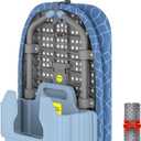 APEXCHASER Ironing Board Small with Iron Holder, Tabletop Small Iron Board with 2 Heat Resistant Ironing Covers, Portable Tabletop Ironing Board with NonSlip Feet for Home Travel Use