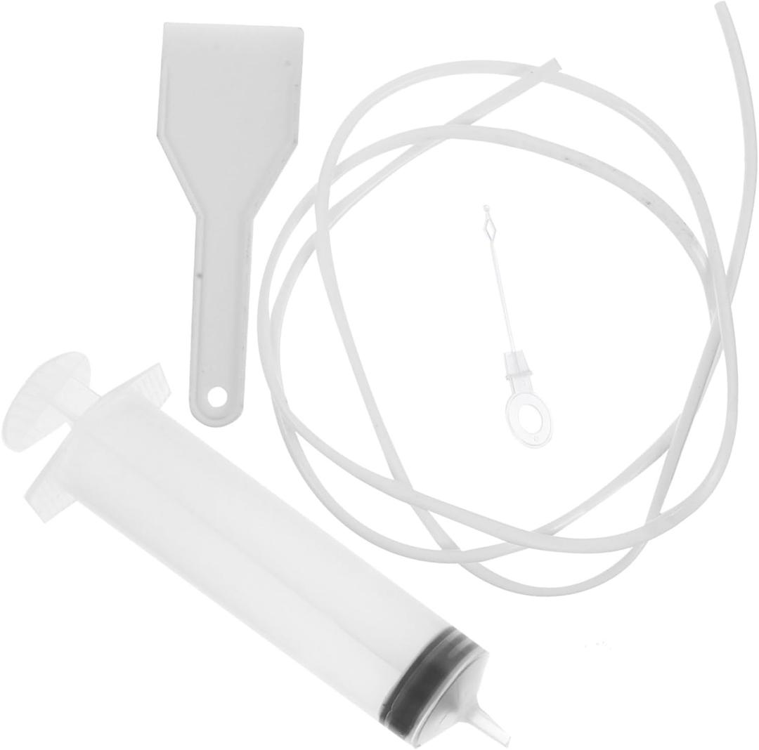 Healifty Refrigerator Drain Line Cleaner Tool for Fridge Water Line Cleaning and Blockage Removal Reusable Drain Hole Cleaning Device for Refrigerators and Freezers 5.9 Inch Durable Plastic