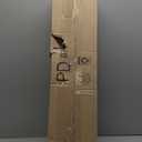 29 inch Refrigerator Gap Filler, Decorative Refrigerator Grill, Black, Made In The USA