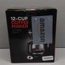 Mueller 12-Cup Drip Coffee Maker - Borosilicate Carafe, Auto-Off, Reusable Filter, Anti-Drip, Keep-Warm Function, Clear Water Level Window Coffee Machine, Kitchen Essentials & Accessories