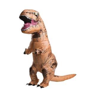 Rubies Original T-Rex Inflatable Costume with Sound for Adults, One Size
