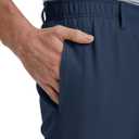 Rouen Golf Pants Men Lightweight Quick Dry - 30"/32"/34" Stretch Water-Resistant Casual Flat Front Mens Dress Pants Pockets (Navy)