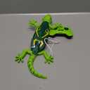 Wall Climbing Lizard, Wall Crawler Robot Gecko Remote Control, Floor Ceiling Crawling Electric Lizard Rc Car Toy,Cool Kids Toys, Christmas Birthday Gifts for 3 4 5 6 7 8 9 10+ Year Old Boys Girls Teens (Green)