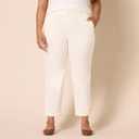 Amazon Essentials Women's High-Rise Regular-Fit Ankle-Length Tapered-Leg Khaki Pant (6)