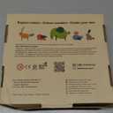 Taksa Toys Locomo Family 1 Open-Ended Waldorf Educational Outdoor Play Figures, Wooden Animal Montessori Toys for Kids 3 4 5 6 7+ for Childs Learning & Creativity Year Old, Gifts (Set of 5)