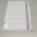 Ashley Productions ASH91041 Smart Poly Chart, Confetti Calendar, Polypropylene (PP), 13" x 19"