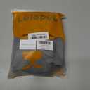 Lelepet Dog Diapers Female Washable, Reusable Puppy Doggie Pet Panties for Dogs in Heat, Adjustable Dog Diapers with Suspenders for Small Medium Large Dogs in Heat, Period, Incontinence, Grey XL