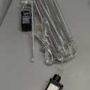 2-Pack Halloween Lights Outdoor, Extendable Meteor Shower Lights 16 Tubes 384 LEDs Indoor Outdoor, Waterproof Falling Rain String Lights with Timer for Halloween Tree Roof Decor(Orange and Purple)