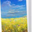 120 Sheets Watercolor Paper, Cold Press 300GSM/ 140LB Water Color Paper Bulk for Kids Child Adults, Small Off-White Watercolor Drawing Paint Paper for Art Drawing Supplies, 4 x 6 Inches