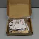 19 Pcs Winter Tiered Tray Decor Snowflakes Wood Rustic Decoration Tiered Sign Table Centerpieces Without Tray for Tabletop Shelf Winter Xmas Home Party Gifts(Rustic)