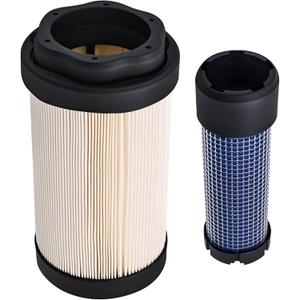Primary Air Filter and Secondary Air Filter Fit for John Deere 1023E 1025R 1026R 2025R 2026R 2400 2550 2700 2750Replace#LVU34503 LVU34504