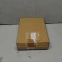 Wonderjune Wooden Baskets for Valentine's Day Gifts Empty Wood Basket with Cellophane Bag Ribbon Greeting Card for Birthday Baby Shower Wedding Housewarming Gifts Packaging(Brown, Small)